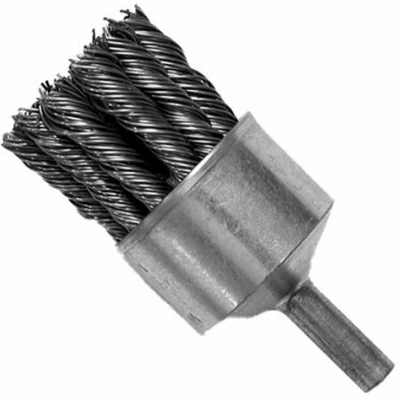 HOT MAX Brush End 3/4 Knot 1/4 Shank 26074